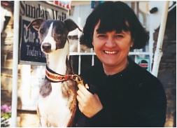 Ulla and a Piaffe Whippet